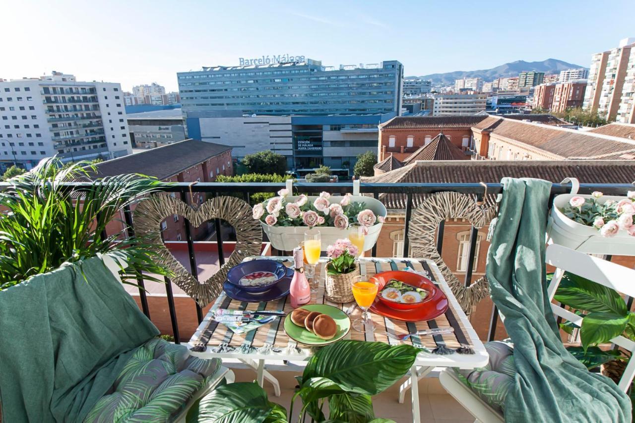 Malaga Center Flat Main Train Station Apartment Exterior foto
